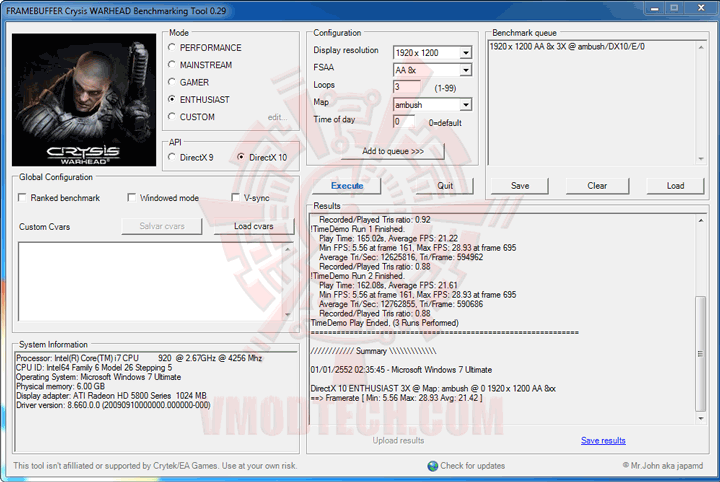 crysis HIS Radeon HD 5850 1GB GDDR5 CrossfireX First Review