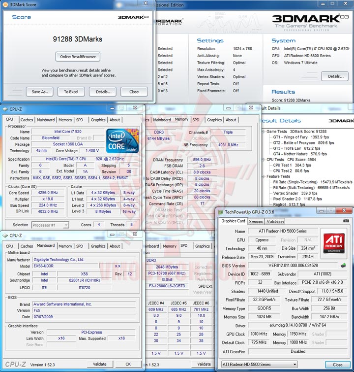 03 1010 HIS Radeon HD 5850 CrossfireX OVERCLOCK Results