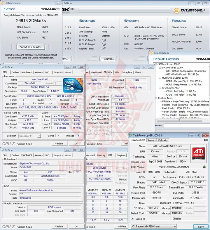 06 1010 HIS Radeon HD 5850 CrossfireX OVERCLOCK Results
