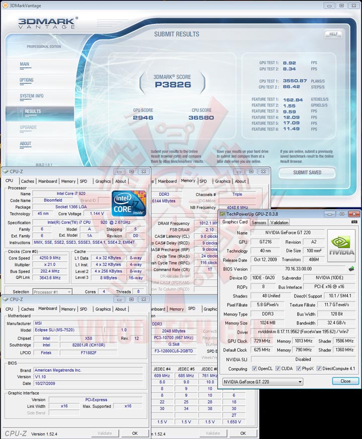 07oc inno3D GeForce GT220 1GB DDR3 Review