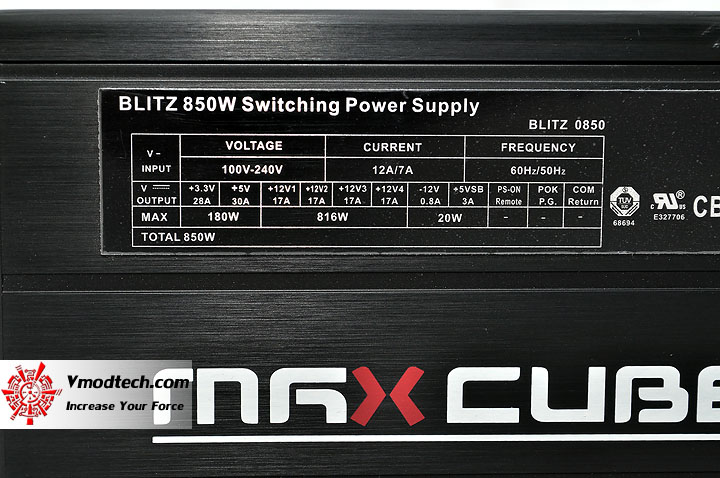dsc 0163 MAXCUBE BLITZ 850W 80Plus Review