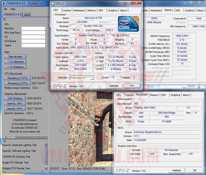cb95 MSI Big Bang Trinergy Review