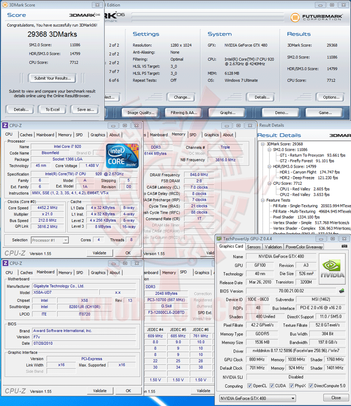 06 ov MSI N480GTX M2D15 GeForce GTX 480 1536MB DDR5 Review