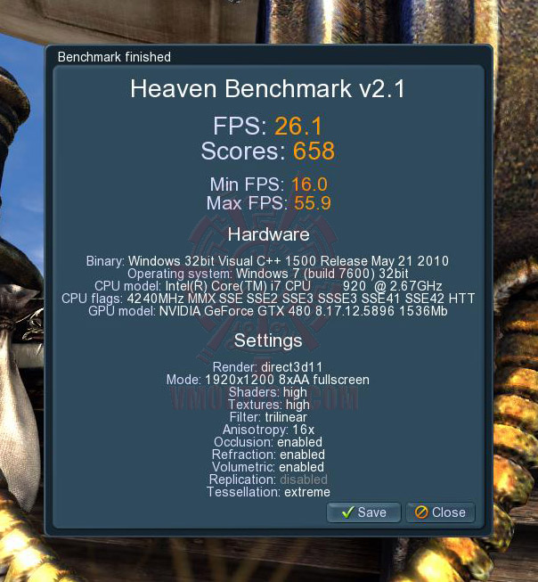 uh df MSI N480GTX M2D15 GeForce GTX 480 1536MB DDR5 Review