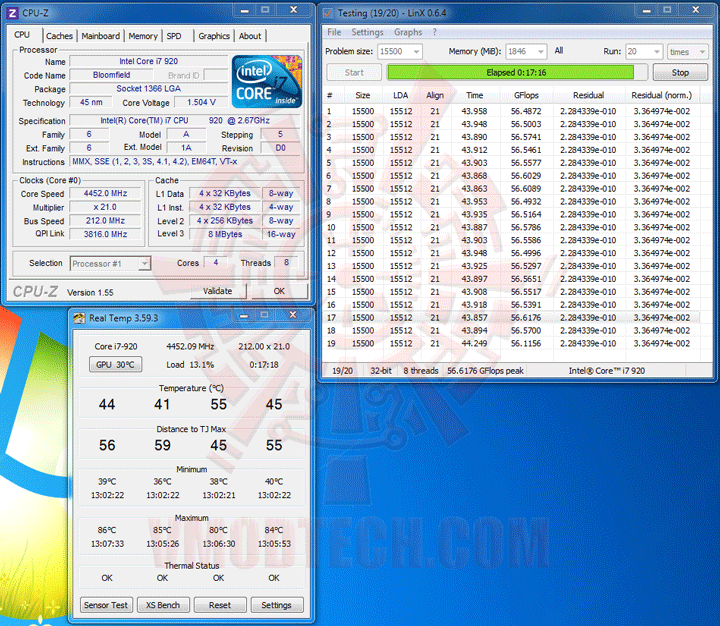 linx 1 GIGABYTE NVIDIA GeForce GTX 460 1024MB DDR5 SLI Review