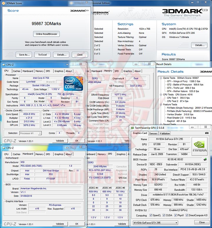 03 MSI P55 GD85 : Review