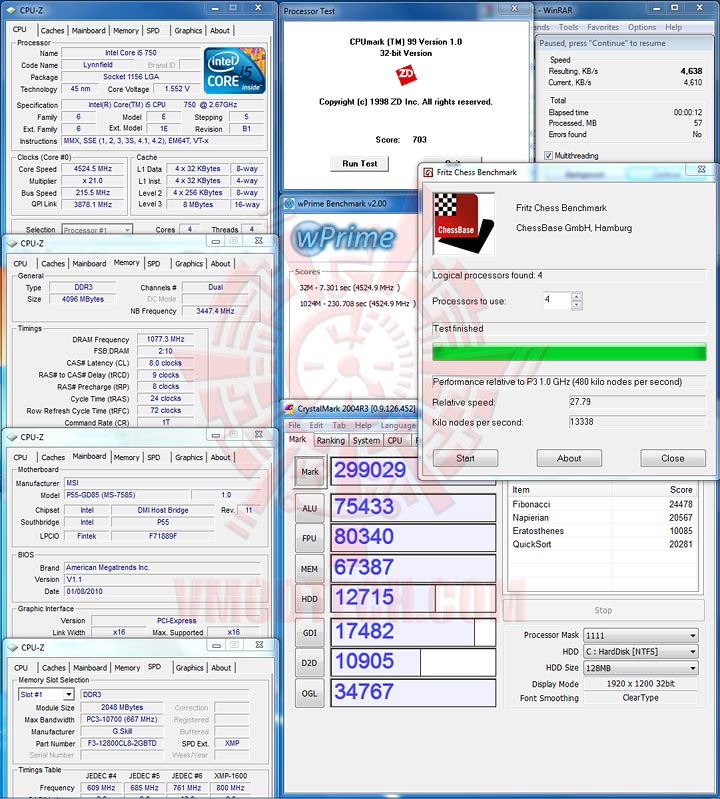 variety MSI P55 GD85 : Review