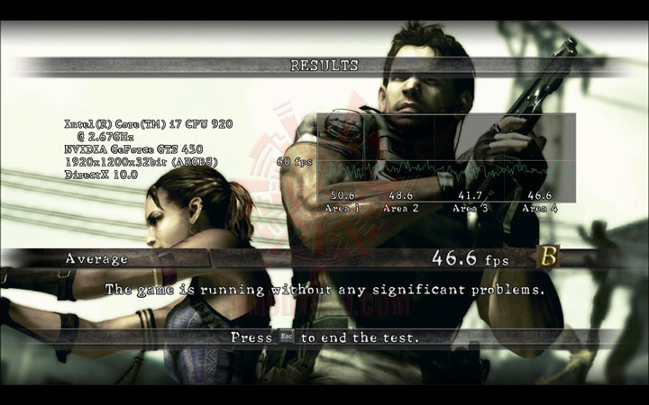 re5 oc Palit GeForce GTS 450 Sonic Platinum 1 GB GDDR5 Review