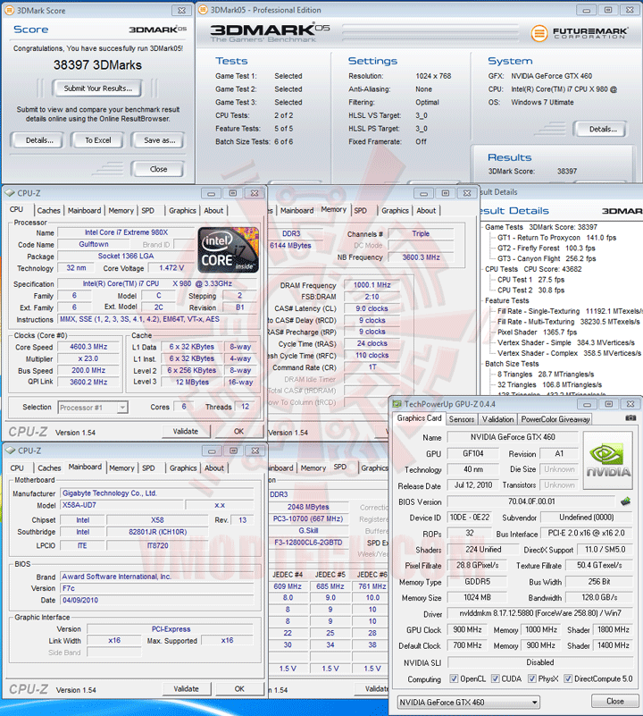 05 ov PALIT GeForce GTX 460 SONIC 1024MB GDDR5 Review
