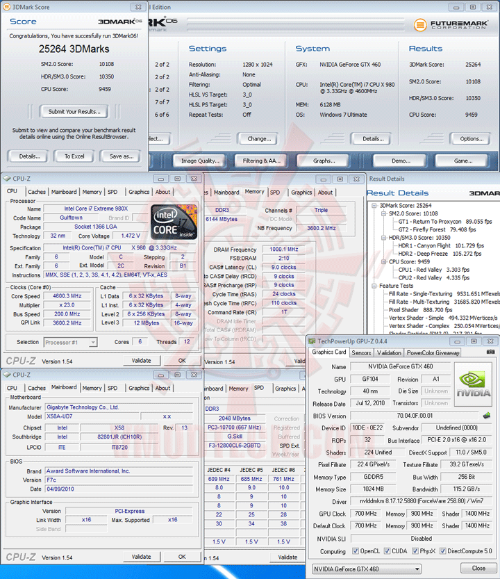 06 df PALIT GeForce GTX 460 SONIC 1024MB GDDR5 Review