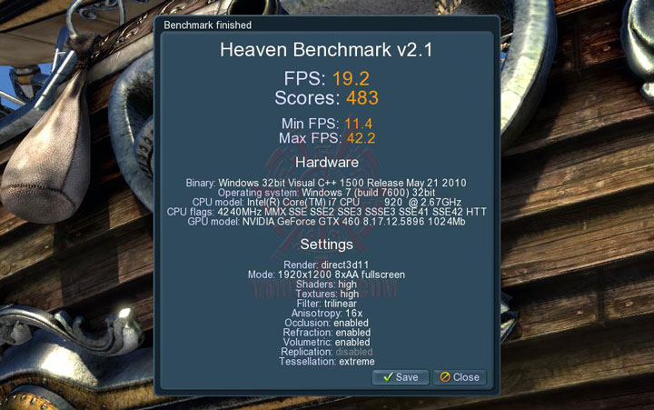 uh df Palit GeForce GTX 460 Sonic Platinum 1 GB GDDR5 Review