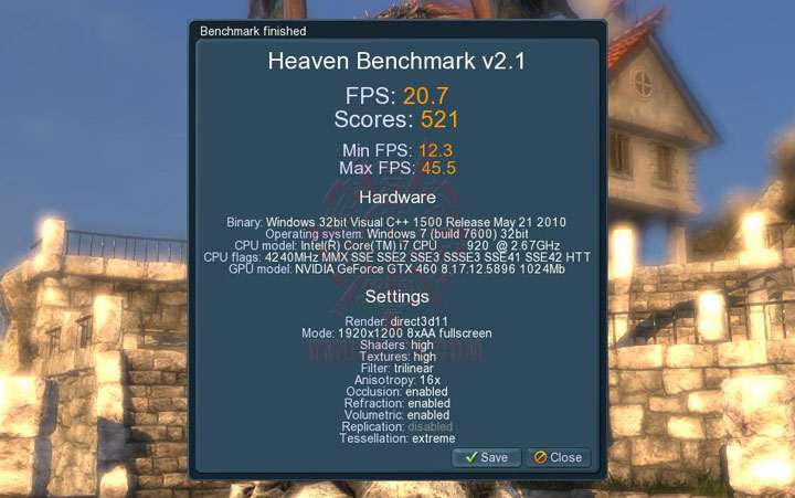 uh oc Palit GeForce GTX 460 Sonic Platinum 1 GB GDDR5 Review