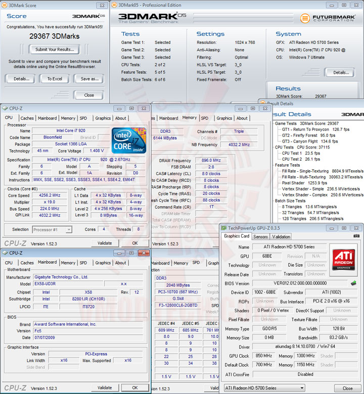 05 850 SAPPHIRE Radeon HD 5750 1GB GDDR5 Review