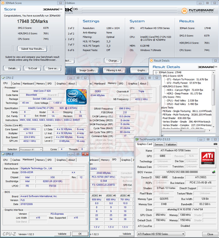06 850 SAPPHIRE Radeon HD 5750 1GB GDDR5 Review