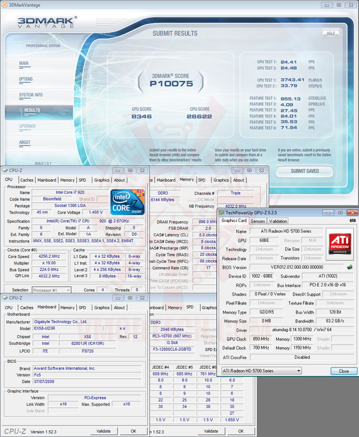 van 850 SAPPHIRE Radeon HD 5750 1GB GDDR5 Review