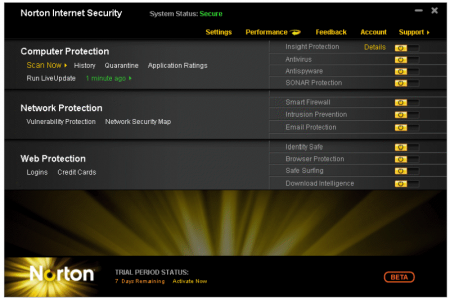 viewer viewer ดาวน์โหลดและทดสอบ Norton Internet Security 2011