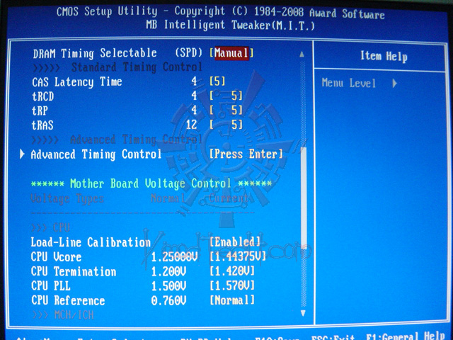 bios04 GIGABYTE EP45 UD3R :  Easily to Play with FSB.