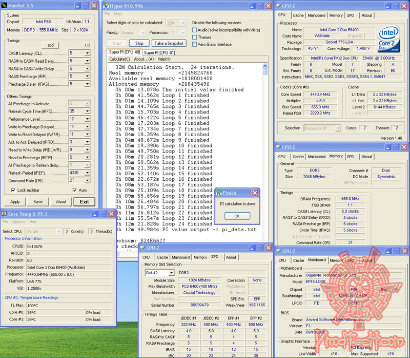 hyper32 02 GIGABYTE EP45 UD3R :  Easily to Play with FSB.