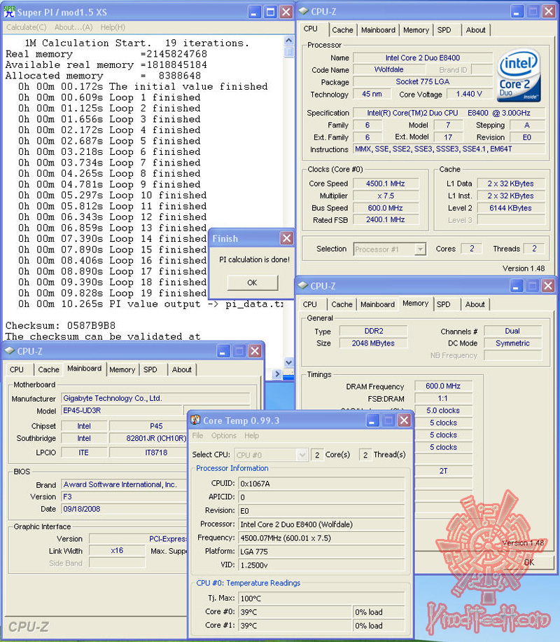 pi1m 600 GIGABYTE EP45 UD3R :  Easily to Play with FSB.