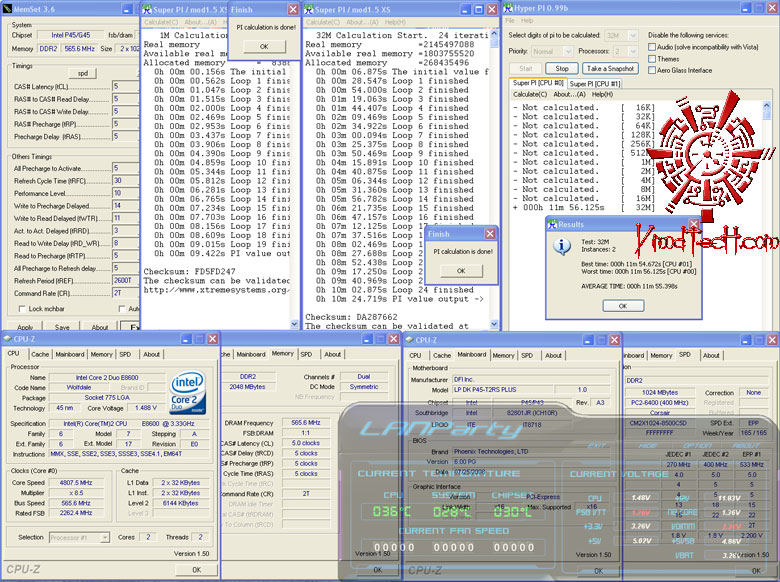 pi32dual 8600 สัมผัสความสดยกกล่องไปกับ EVGA GTX260  55nm 