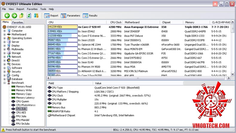 ev07 221 ASUS RAMPAGE II EXTREME แรงสะท้านยุทธจักรOC