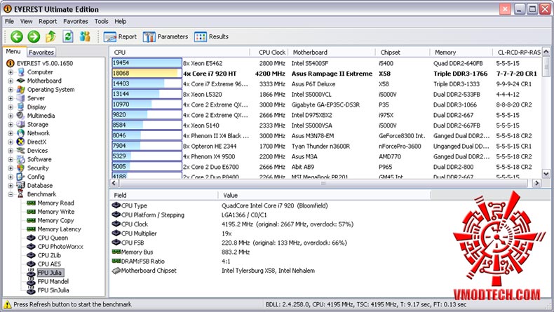 ev09 221 ASUS RAMPAGE II EXTREME แรงสะท้านยุทธจักรOC