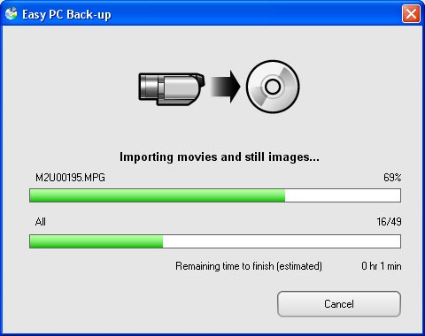 Untitled 1 SONY DCR SR40 Hard Disk Handy Cam