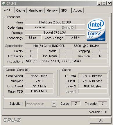 cpuz Asus Triton 78 CPU Cooler