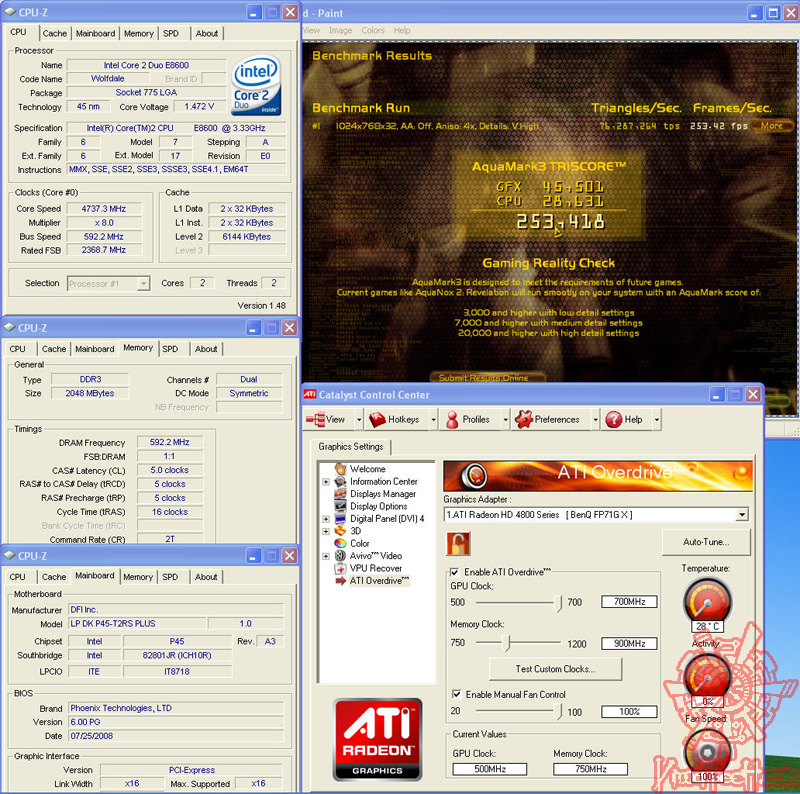 4830 oc am3 700 900 First Touch !!!   PowerColor Radeon HD4830 512MB GDDR3 ที่นี่ ที่แรก...