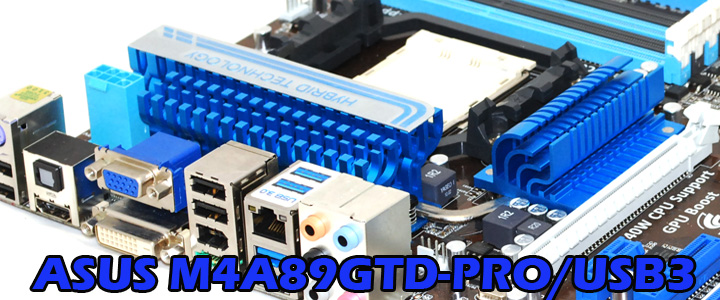 ASUS M4A89GTD-PRO/USB3 Motherboard Review