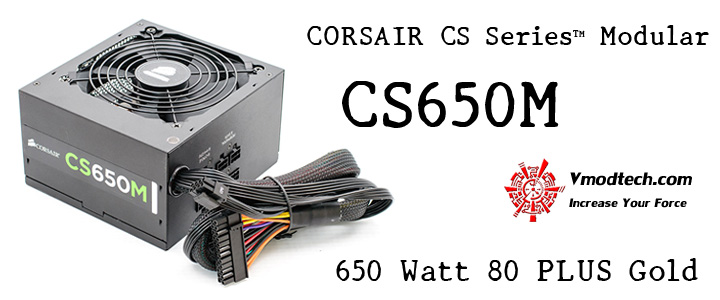 CORSAIR CS Series™ Modular CS650M - 650 Watt 80 PLUS® Gold Certified PSU Review