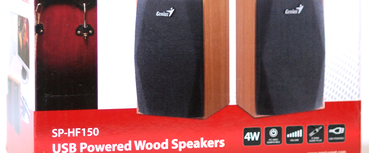 Review: Genius SP-HF150 USB Powered Wood Speakers