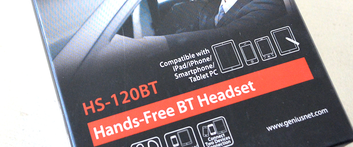 Review : Genius HS-120BT Bluetooth Headset