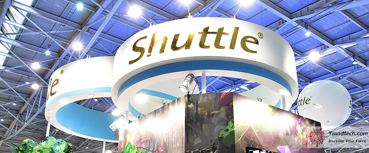 Shuttle Booth@Computex Taipei 2018