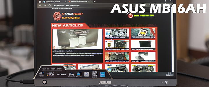 default thumb ASUS ZenScreen MB16AH Portable USB Monitor Review