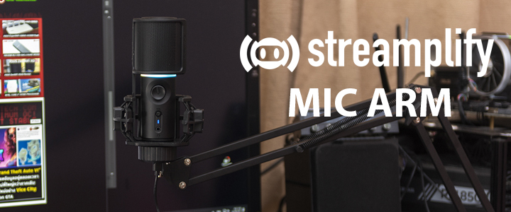 Streamplify MIC ARM - RGB Microphone With Mounting Arm Review