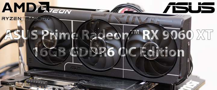 Scheda Grafica ASUS Prime Radeon RX 9060 XT 16GB GDDR6 OC, PCIe 5.0, Tripla Ventola Axial-tech, Dual BIOS, Design 2.5 Slot