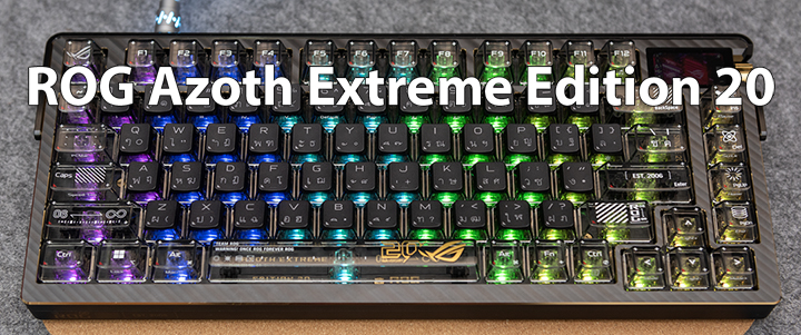 ROG Azoth Extreme Edition 20 Review