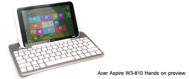 Hands on Preview : Acer Iconia W3 แท็บเล็ต Atom 8 นิ้ว