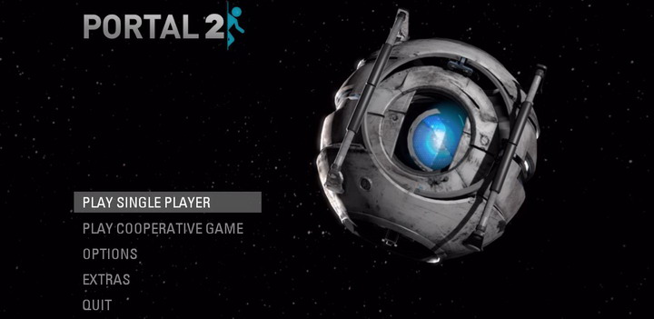 m menu Portal 2 Game Review