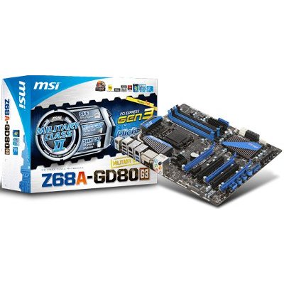MSI launch Z68A-GD80(G3) and Z68A-GD65(G3)