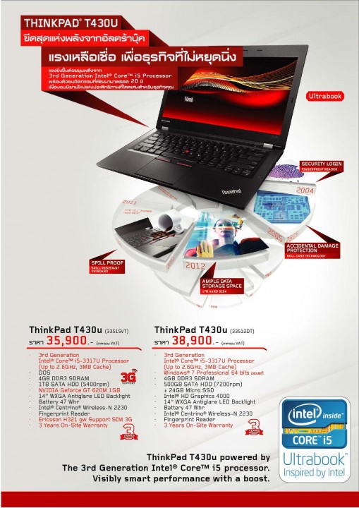 think 20th q3 brochure p3 509x720 ThinkPad จัดเต็มกับ Campaign ใหญ่ ฉลองครบรอบ 20 ปี