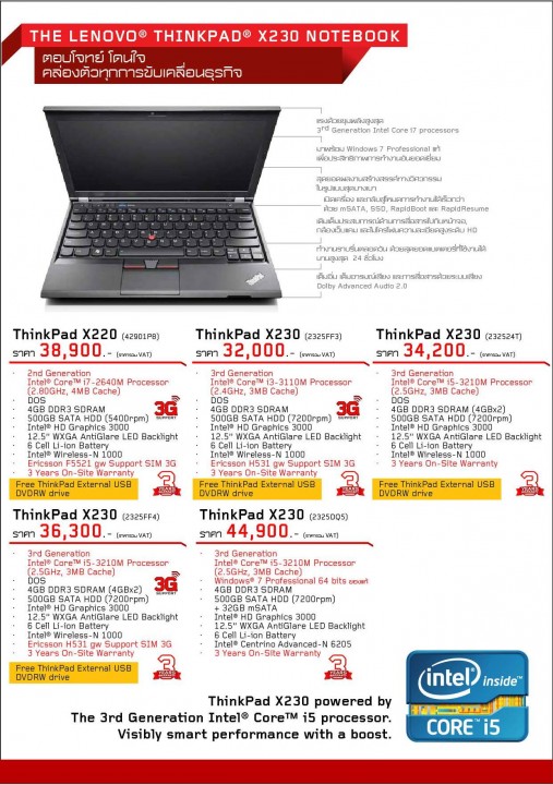 think 20th q3 brochure p6 507x720 ThinkPad จัดเต็มกับ Campaign ใหญ่ ฉลองครบรอบ 20 ปี