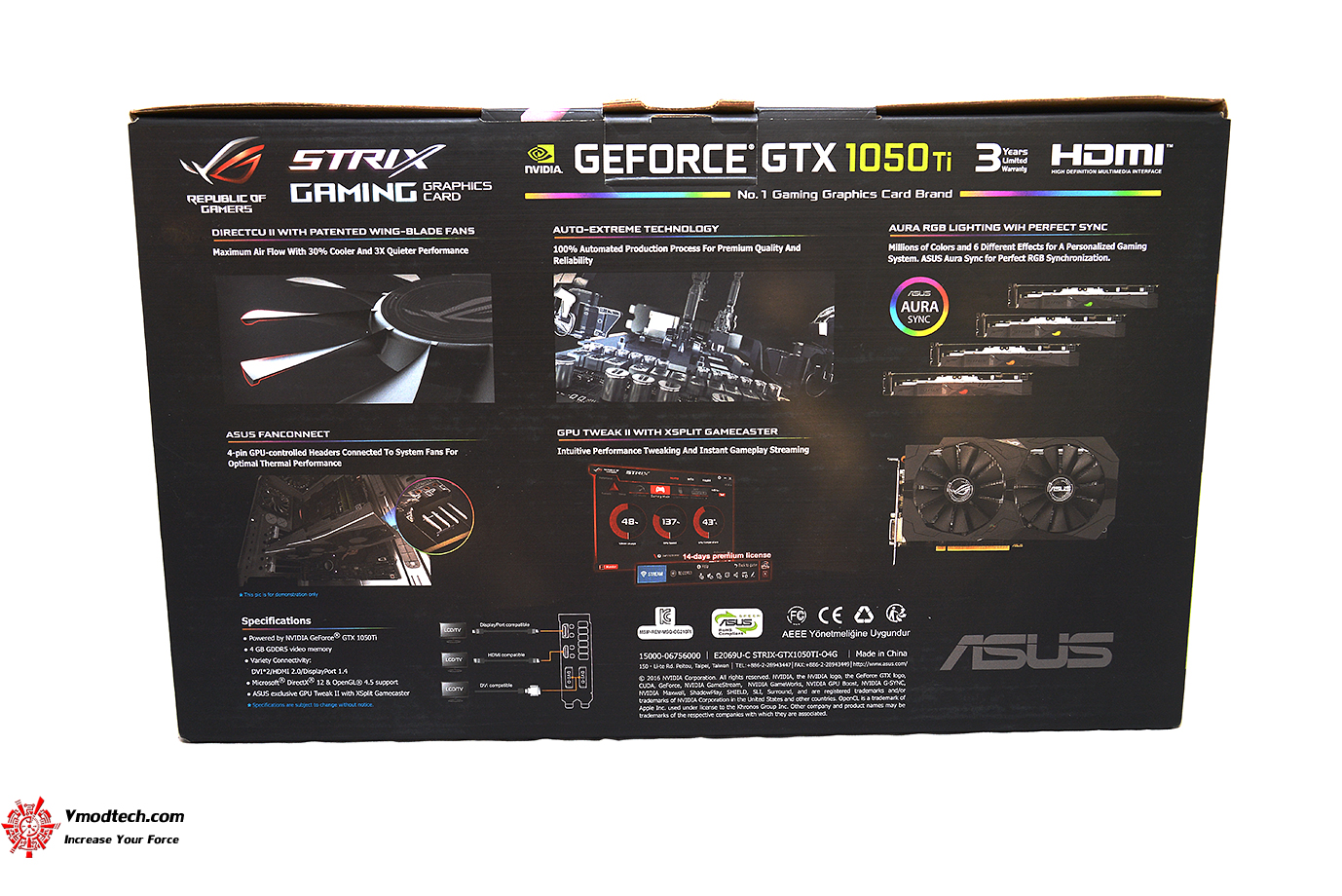 ASUS ROG STRIX-GTX1050TI-O4G-GAMING REVIEW ,ASUS ROG STRIX-GTX1050TI ...