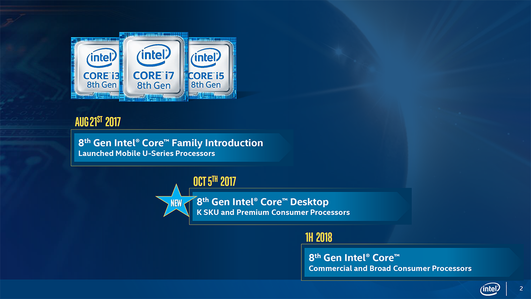 intel coffee lake 8th gen desktop processors 2 INTEL CORE I5 8600K PROCESSOR REVIEW