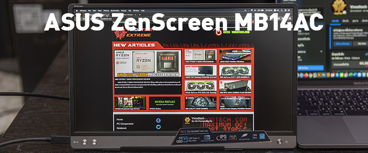 main1 ASUS ZenScreen MB14AC Portable Monitor Review
