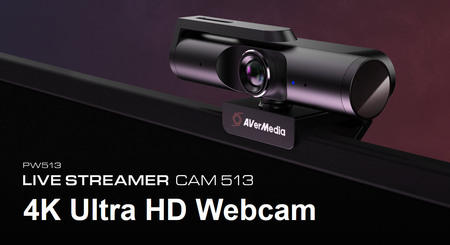 2020 12 23 15 50 38 AVerMedia เปิดตัว Live Streamer CAM 513 กล้องเว็บแคมความละเอียด 4k UHD มาพร้อมเลนส์มุมกว้างและซอฟต์แวร์ถ่ายภาพ Camengine สุดล้ำ
