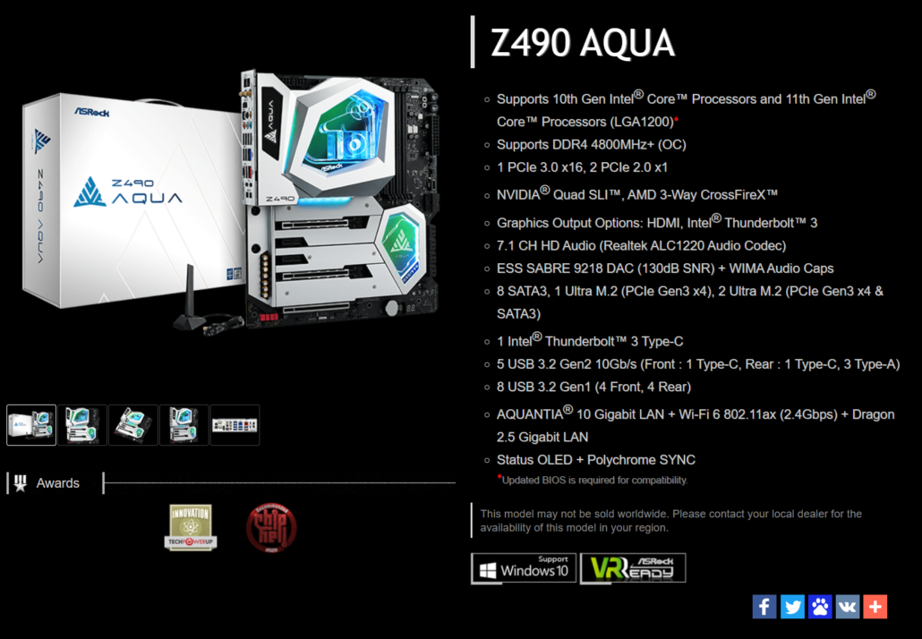 asrock-z490-motherboard-intel-11th-gen-rocket-lake-desktop-cpu-support-_1-1030x714 asrock z490 motherboard intel 11th gen rocket lake desktop cpu support 1 1030x714 หลุด!! มีการยืนยันเมนบอร์ด Z490 สามารถใช้งานกับซีพียู Intel 11th Gen ในรหัส Rocket Lake S รุ่นใหม่ล่าสุดได้