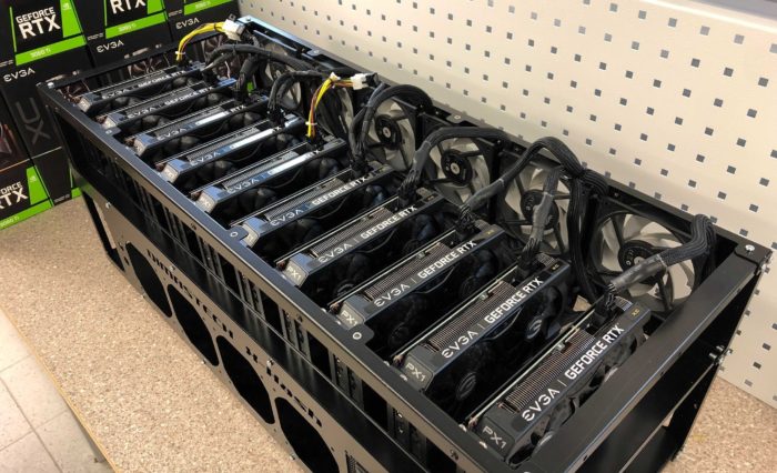 geforce rtx 30 gpu mining 1 700x426 จีนย้ายฟาร์มขุดเหมืองไปยังอิหร่านจัดเต็มด้วยฟาร์มการ์ดจอ 14แห่งที่กินไฟมากถึง 450 เมกะวัตต์ เทียบเท่าขนาดเมืองย่อมๆ คนอยู่ 1แสนคนได้สบายๆ เป็นเหตุทำให้ไฟฟ้าตกในเมืองบ่อยครั้ง 