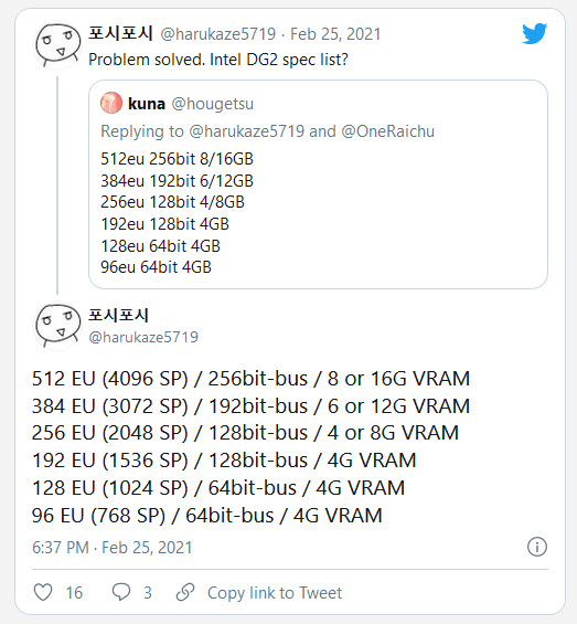 2021-02-28_10-21-56 2021 02 28 10 21 56 ลือ!! การ์ดจอ Intel Xe HPG รุ่นเกมส์มิ่งรุ่นแรกจากทาง Intel มีจำนวนคอร์ Shading Units 4096คอร์กันเลยทีเดียว
